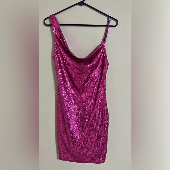 NWT Hello Molly homecoming special occasion dress! Perfect pink & never worn. - Picture 1 of 3